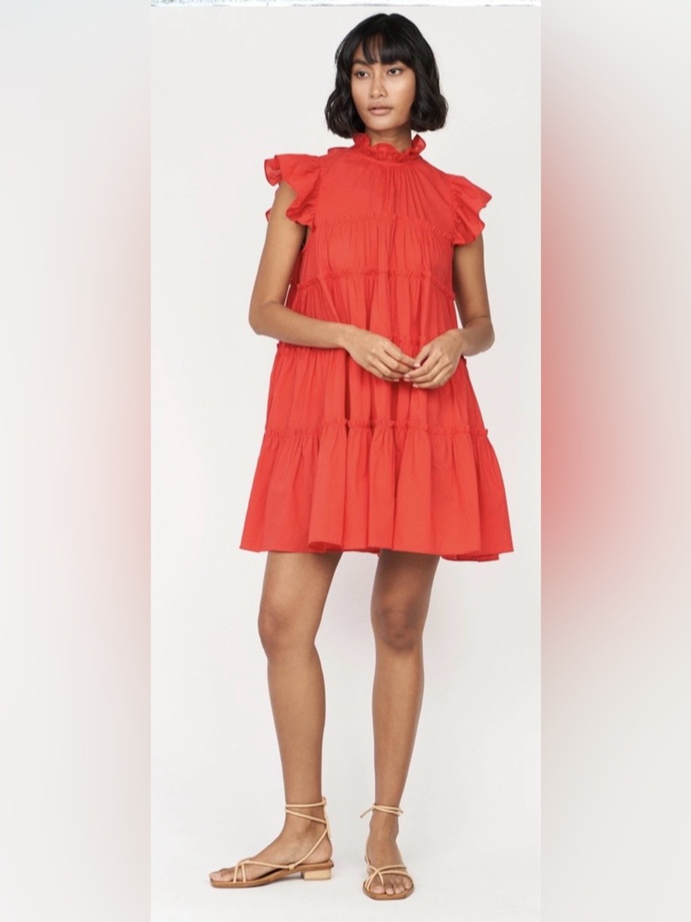 TIFFANY DRESS - CANDY RED